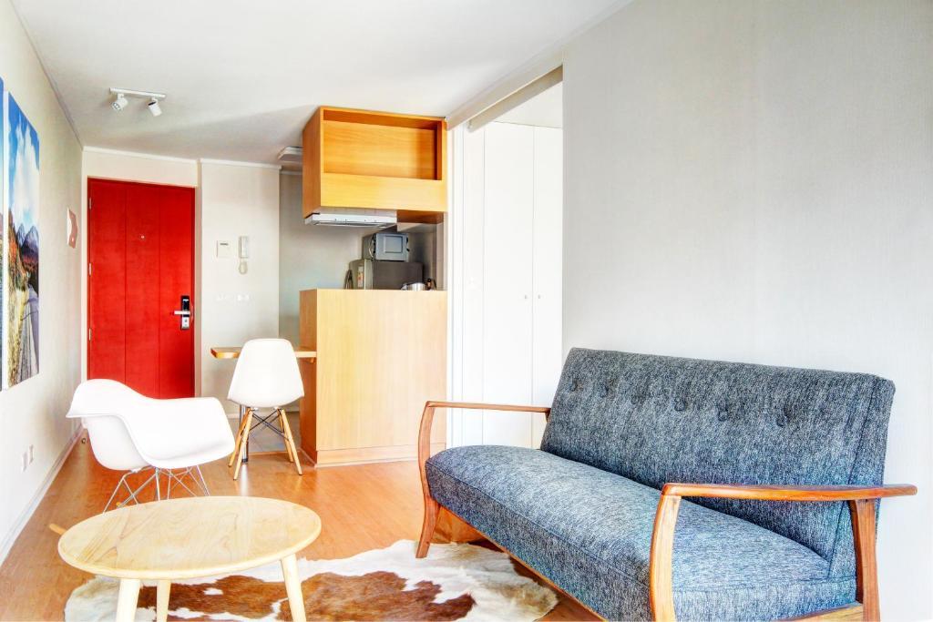 Rukaza Lastarria Apartments 圣地亚哥 客房 照片